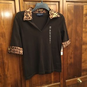 Jones NY pullover blouse, size is PP, NWT